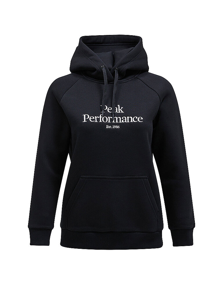 PEAK PERFORMANCE Damen Hoodie Original schwarz | XS